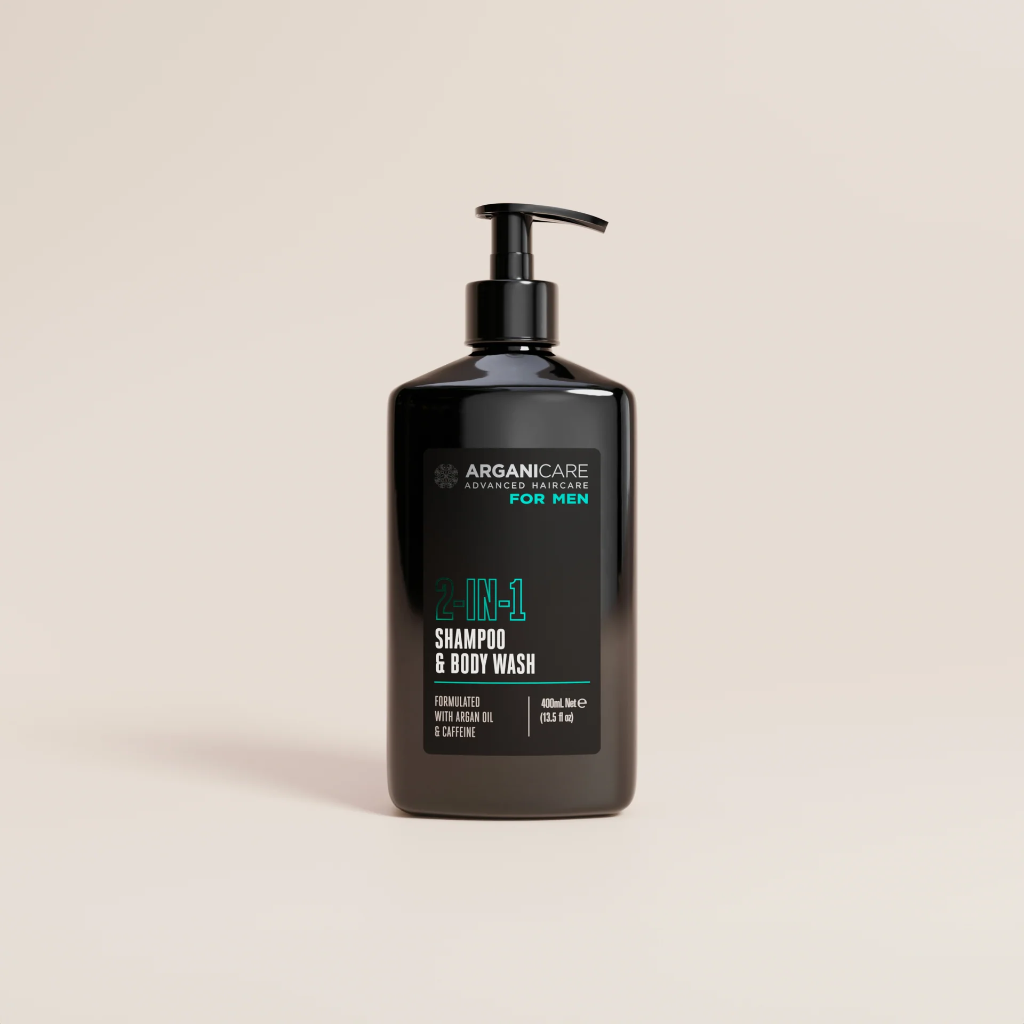 Gamme homme - 2 en 1 Shampoing + gel douche énergisant
